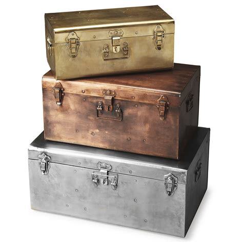 metal trunks for storage